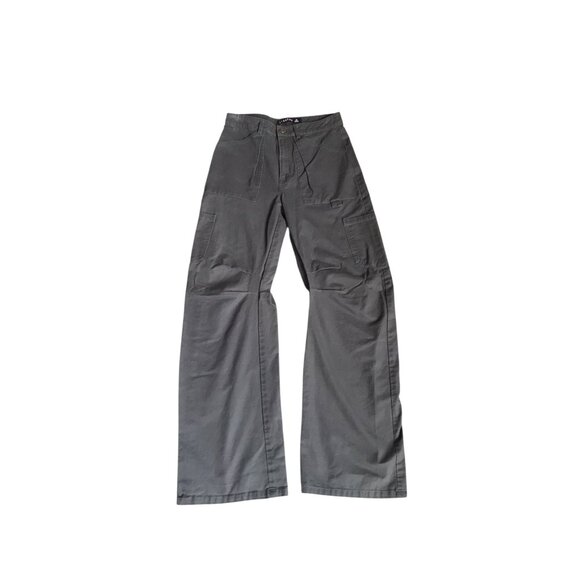 Lioness Green Cargo Straight Leg Pants - Picture 4 of 7